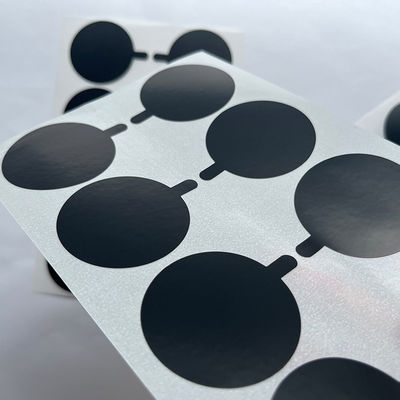 ওয়াটারপ্রুফ কাস্টম ট্যাম্পার সিল স্টিকার আঠালো প্রিন্টিং সার্কেল প্রাইভেট ভিনাইল লেবেল