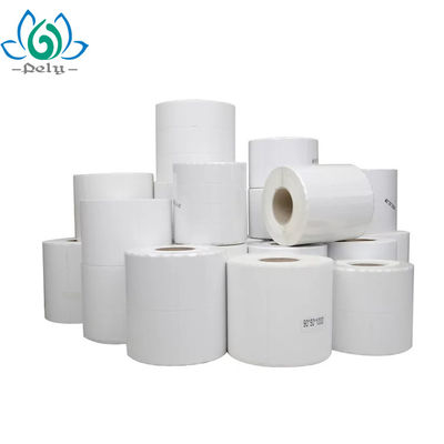4X6 ইঞ্চি 220PCS ফাঁকা তাপীয় লেবেল, ফাঁকা বারকোড লেবেল রোলস