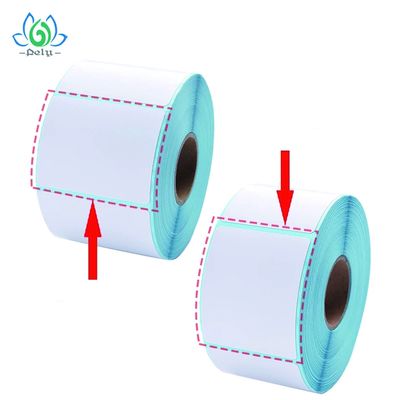 জলরোধী উচ্চ আঠালো ফাঁকা Vinyl রেকর্ড লেবেল স্টিকার, ফাঁকা রোল লেবেল