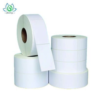 জলরোধী উচ্চ আঠালো ফাঁকা Vinyl রেকর্ড লেবেল স্টিকার, ফাঁকা রোল লেবেল