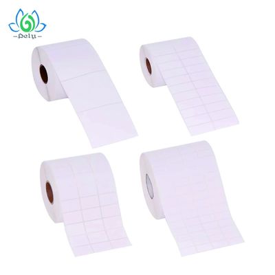 জলরোধী উচ্চ আঠালো ফাঁকা Vinyl রেকর্ড লেবেল স্টিকার, ফাঁকা রোল লেবেল
