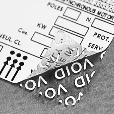 কসমেটিক্সের জন্য ISO9001 প্রামাণিকতা টেম্পার স্পষ্ট প্রমাণ সুরক্ষা লেবেল