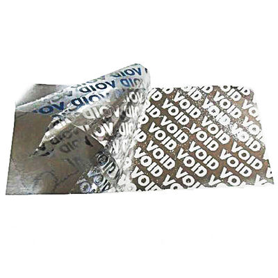 ISO9001 সুরক্ষা অ্যান্টি নকল হোলোগ্রাফিক ভিনাইল স্টিকার